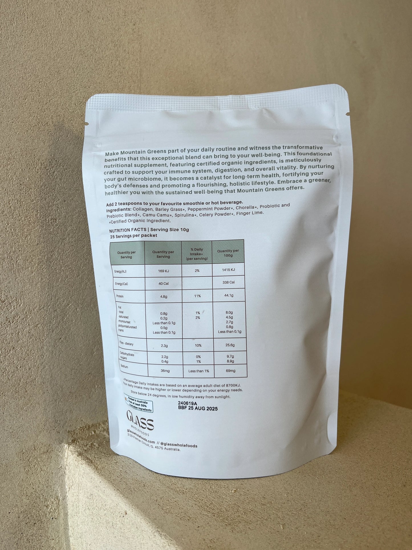 Mountain Greens Powder
