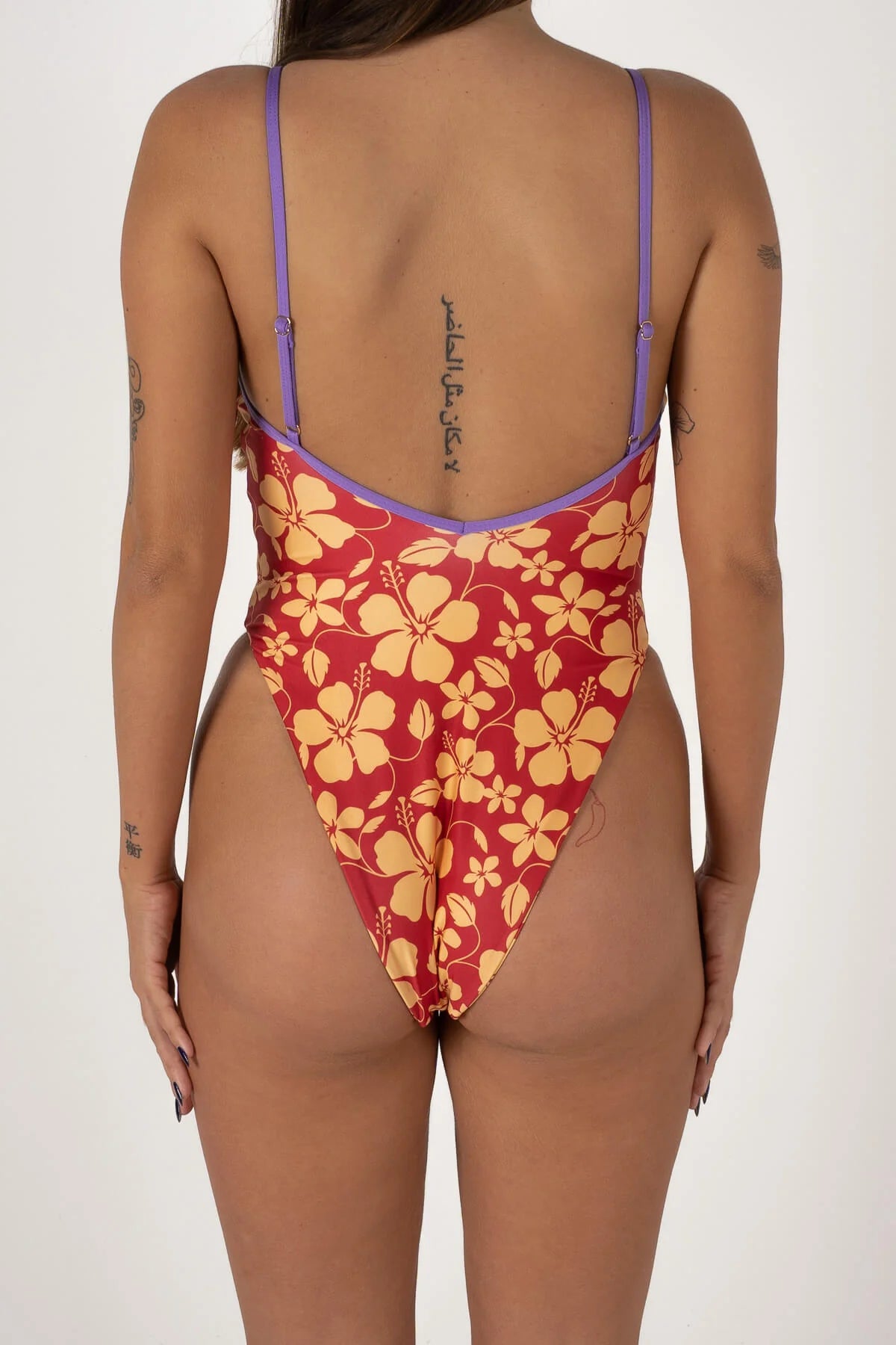 HellaCute One Piece | Aloha Red